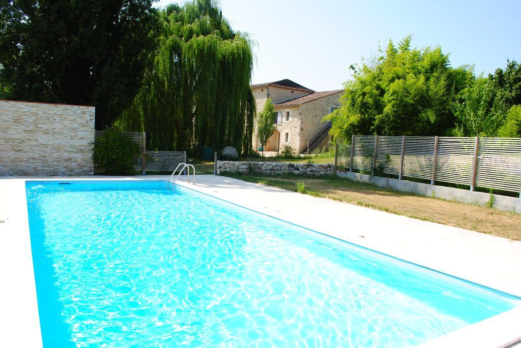 Hotel Les Foucauds Saint-Quentin-de-Caplong Zewnętrze zdjęcie