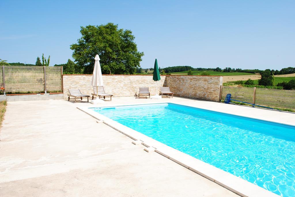 Hotel Les Foucauds Saint-Quentin-de-Caplong Zewnętrze zdjęcie