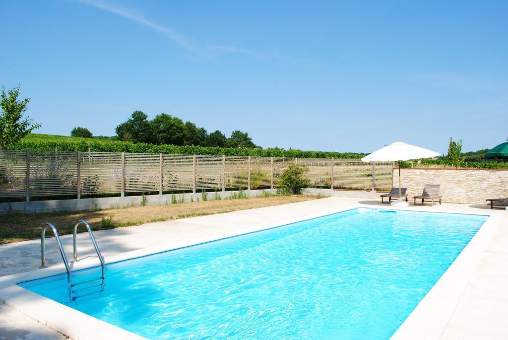 Hotel Les Foucauds Saint-Quentin-de-Caplong Zewnętrze zdjęcie