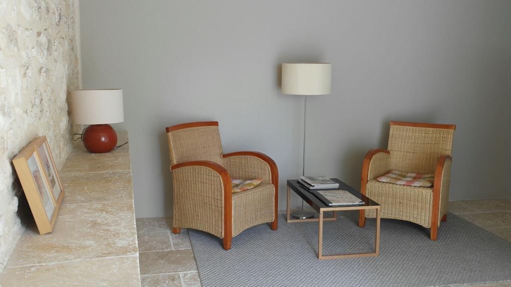 Hotel Les Foucauds Saint-Quentin-de-Caplong Zewnętrze zdjęcie
