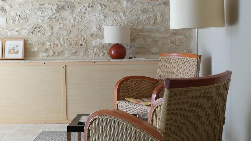 Hotel Les Foucauds Saint-Quentin-de-Caplong Zewnętrze zdjęcie