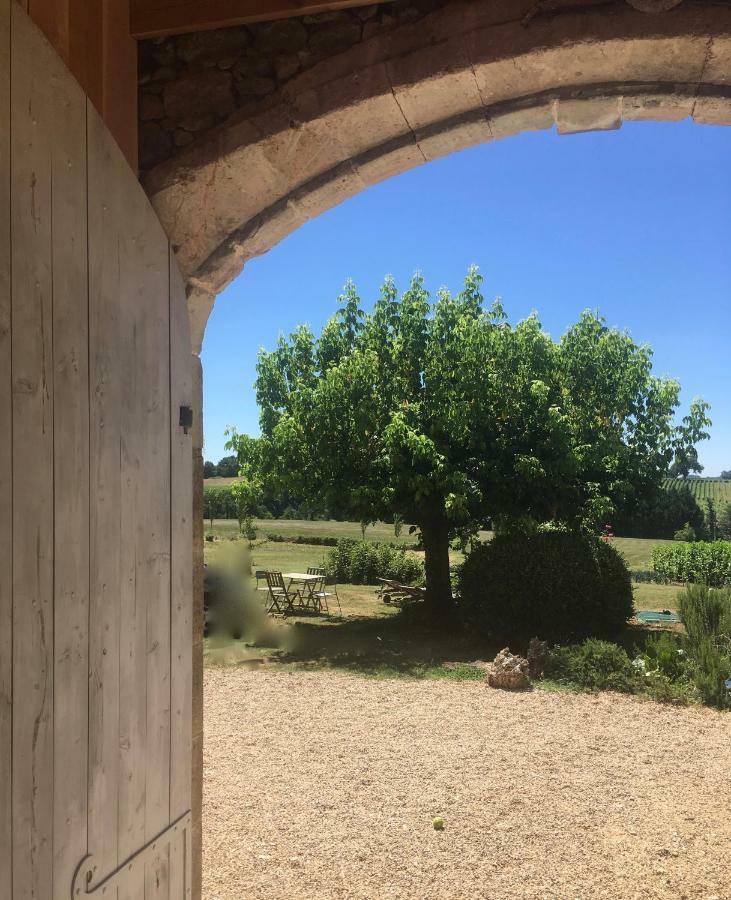 Hotel Les Foucauds Saint-Quentin-de-Caplong Zewnętrze zdjęcie