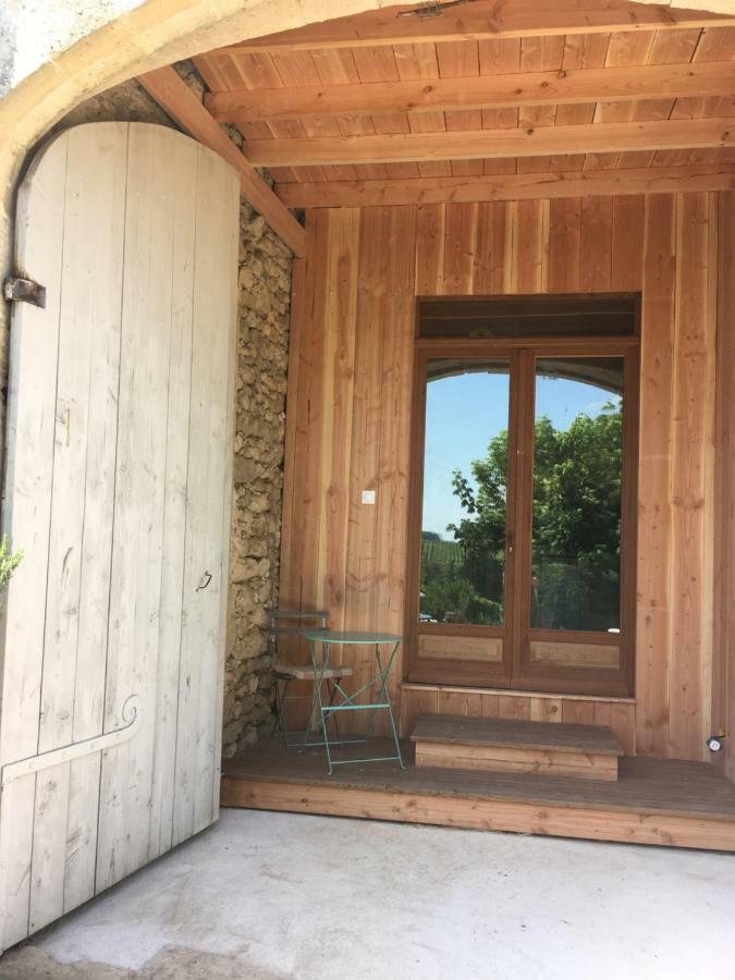 Hotel Les Foucauds Saint-Quentin-de-Caplong Zewnętrze zdjęcie